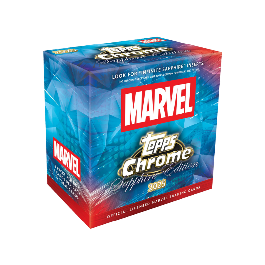 Marvel Comics Chrome Sapphire 2025 Hobby Box