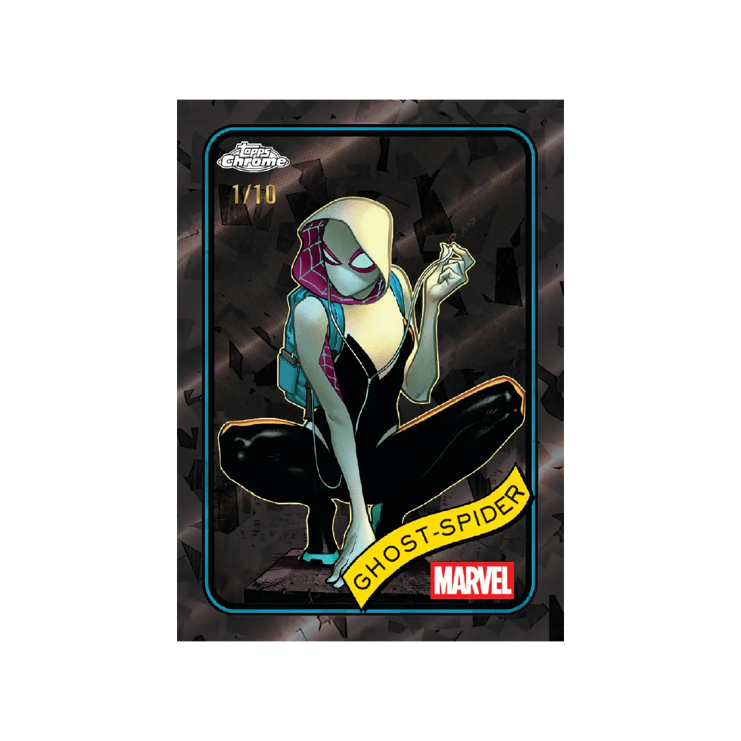 Marvel Comics Chrome Sapphire 2025 Hobby Box