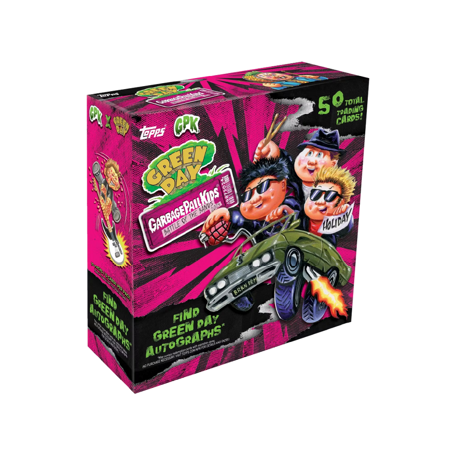 Garbage Pail Kids Battle of the Bands - Green Day Hobby Box