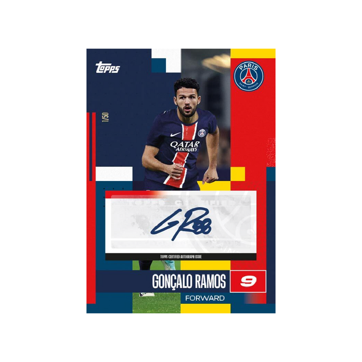 Topps Paris Saint-Germain 2024/25 Team Set