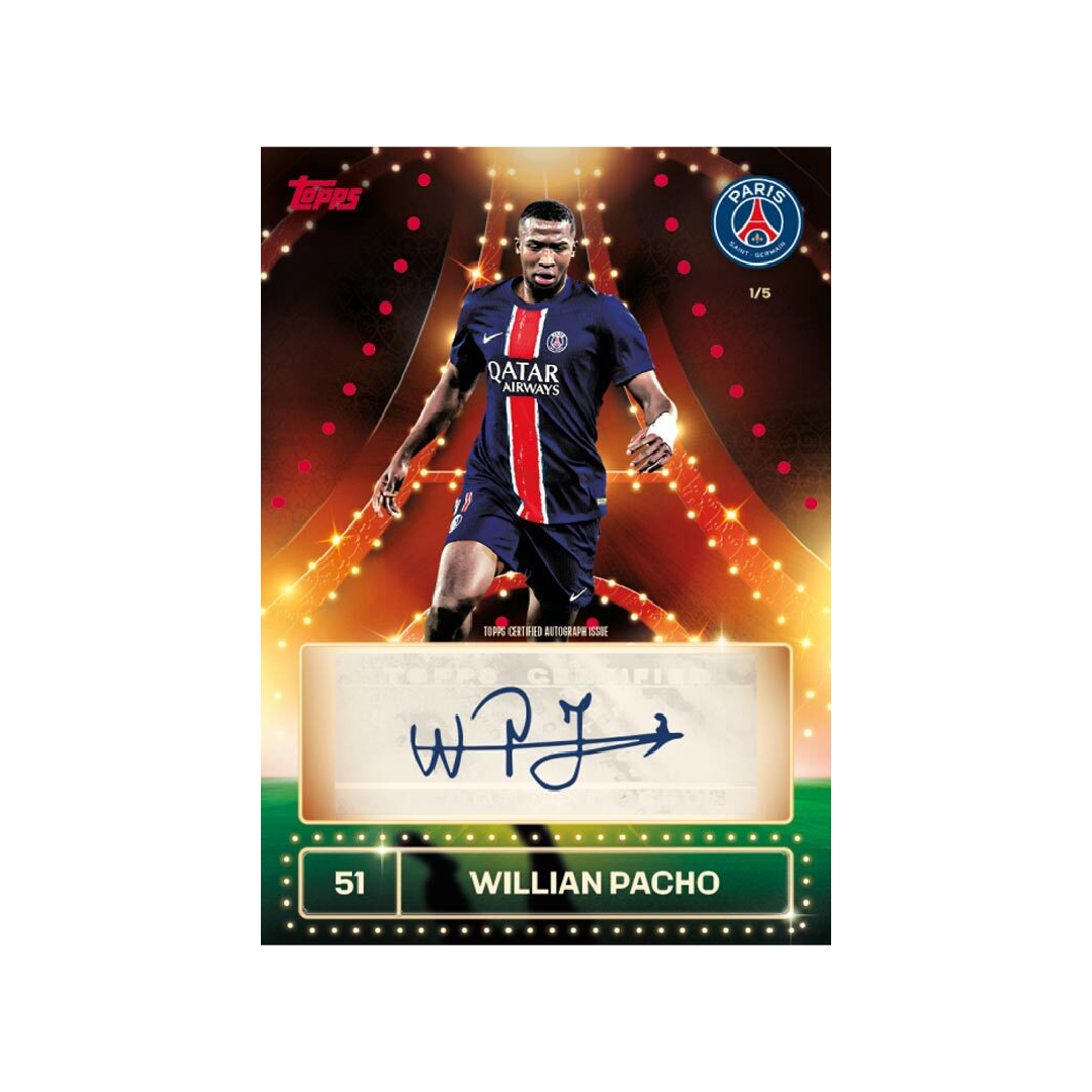 Topps Paris Saint-Germain 2024/25 Team Set