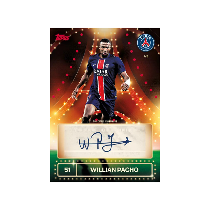 Topps Paris Saint-Germain 2024/25 Team Set