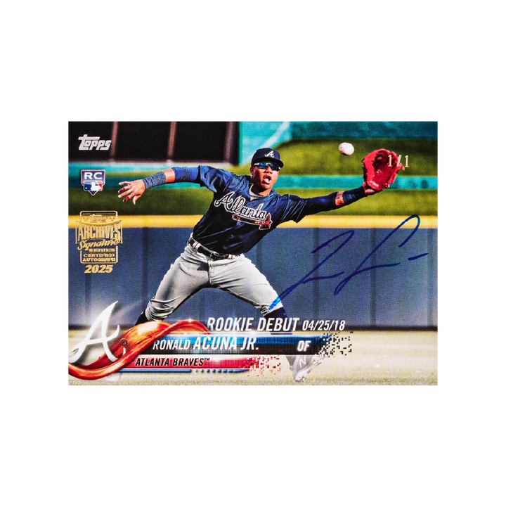 Topps Archives Signature Series Baseball 2025 Hobby Box