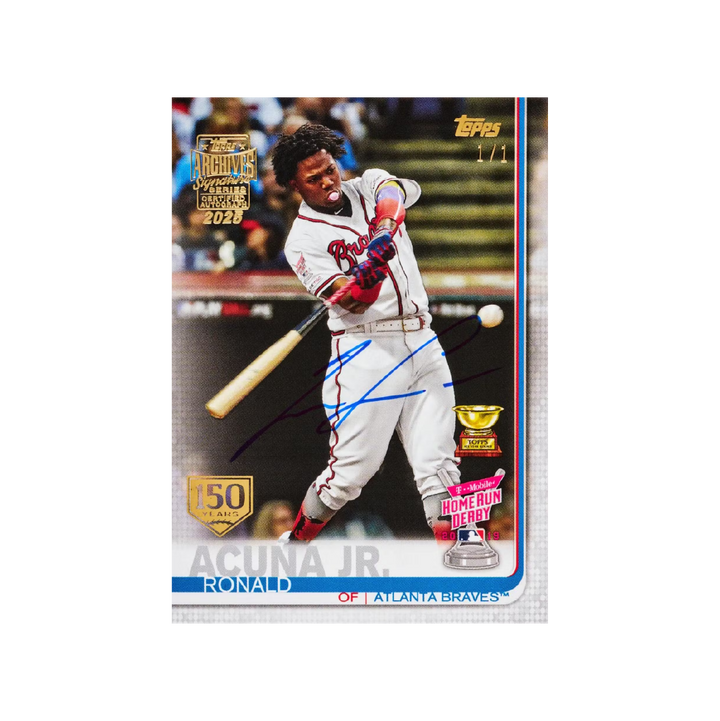 Topps Archives Signature Series Baseball 2025 Hobby Box