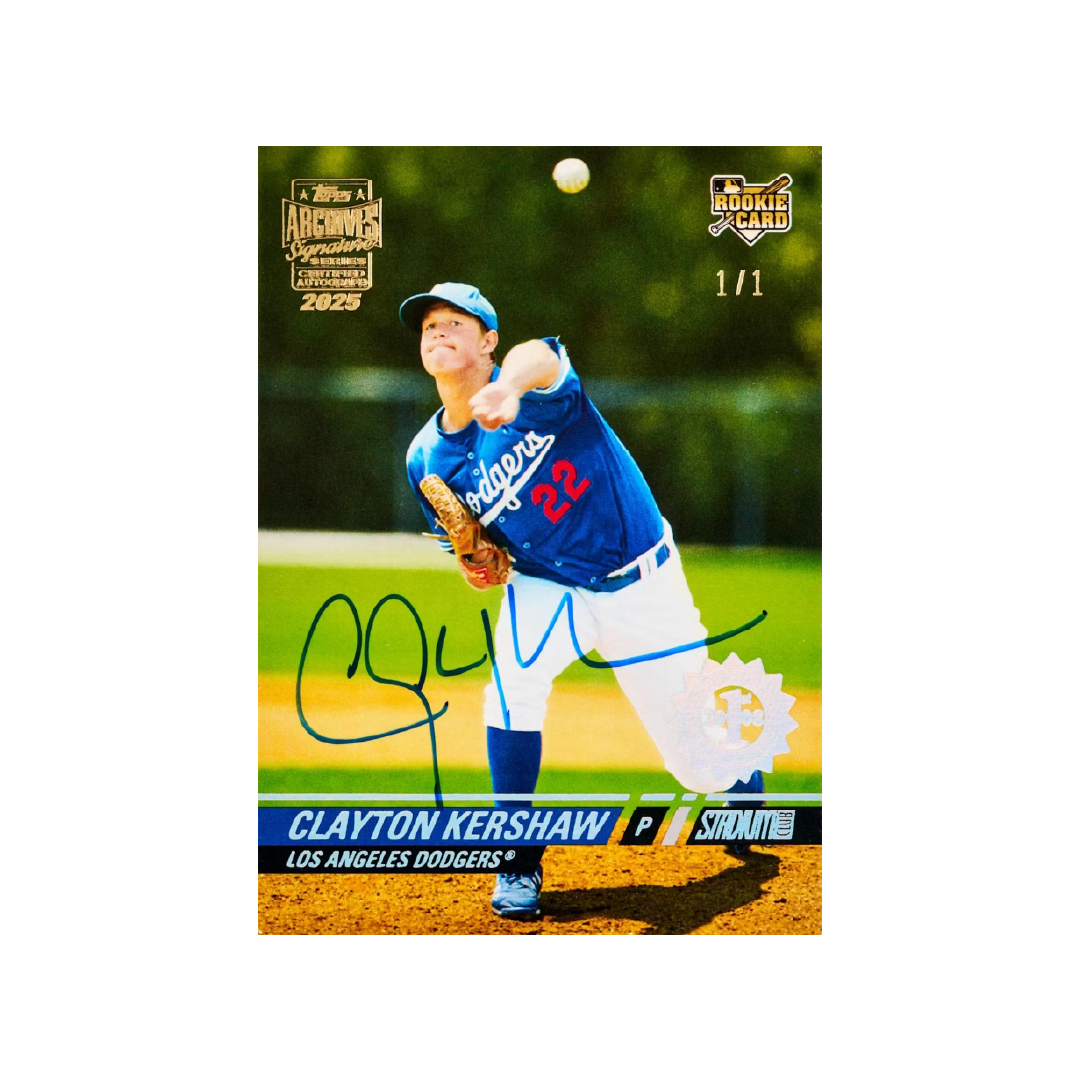 Topps Archives Signature Series Baseball 2025 Hobby Box