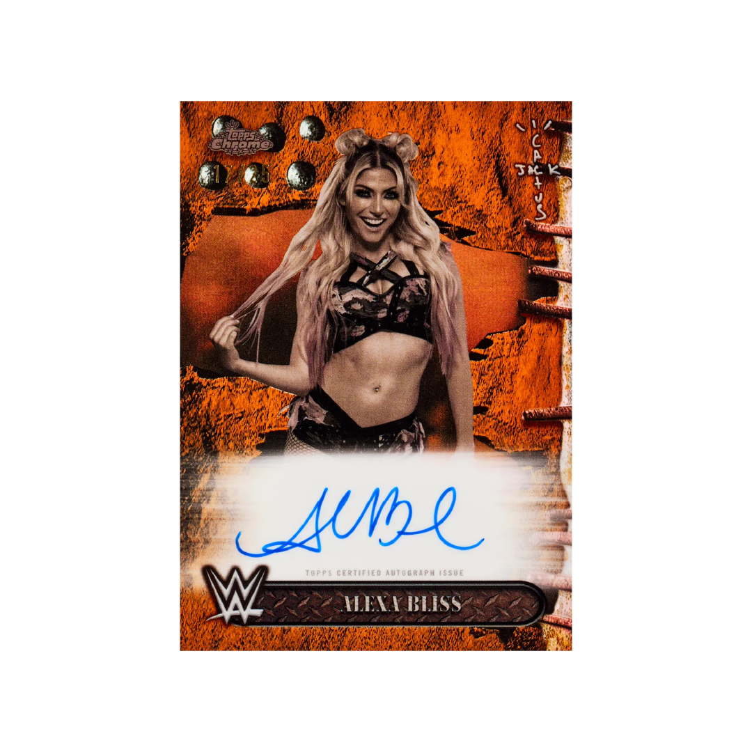 Topps Chrome WWE x Cactus Jack 2025 Hobby Box