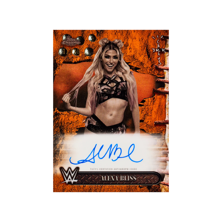 Topps Chrome WWE x Cactus Jack 2025 Hobby Box