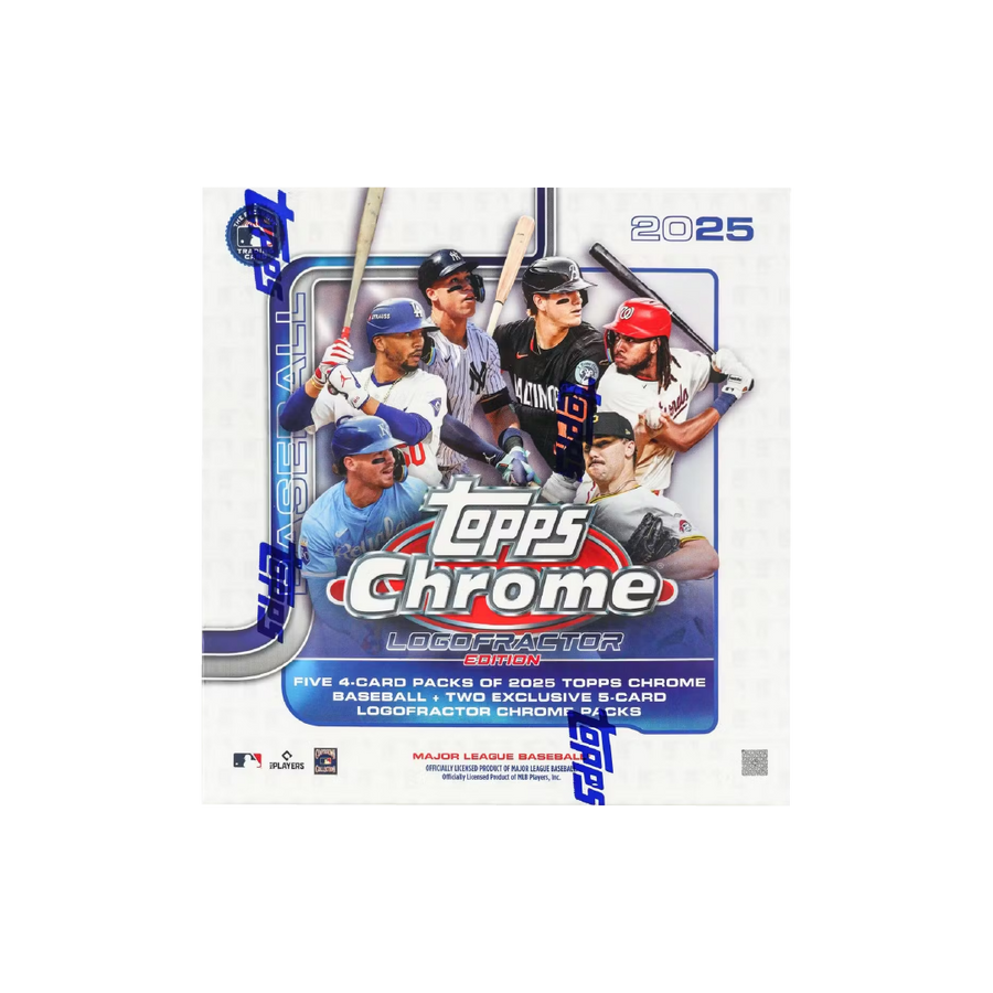 Topps Chrome Baseball Logofractor Edition 2025 Box