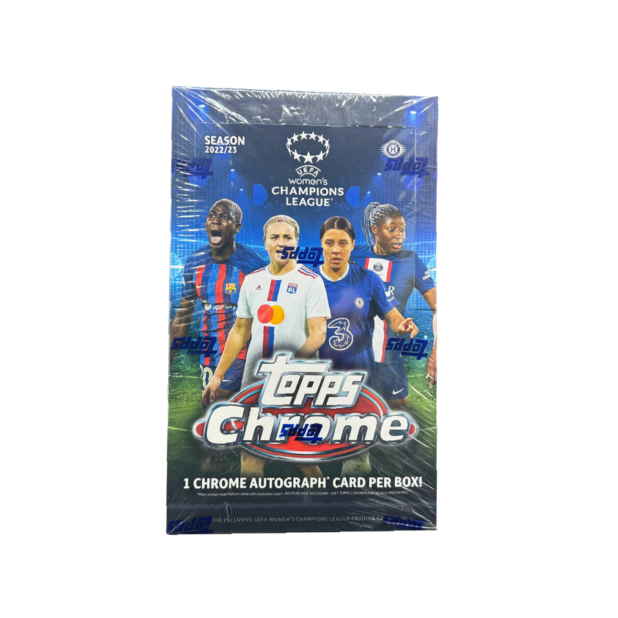 Topps Chrome UEFA Women's Champions League 2023 Hobby Box