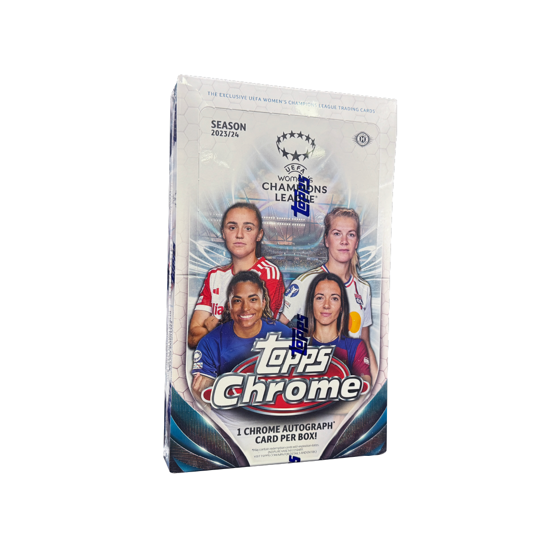 Topps Chrome® UEFA Women's Champions League Hobby Box 2023-24