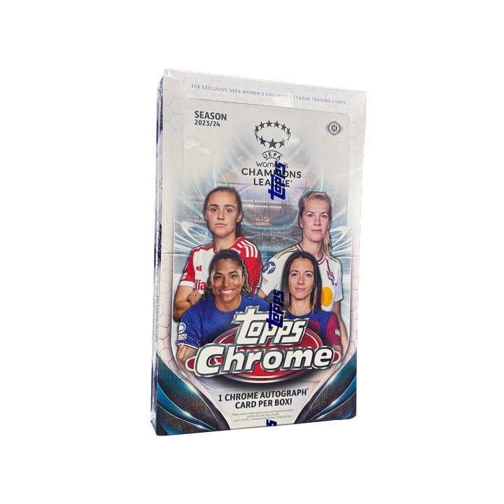 Topps Chrome® UEFA Women's Champions League Hobby Box 2023-24