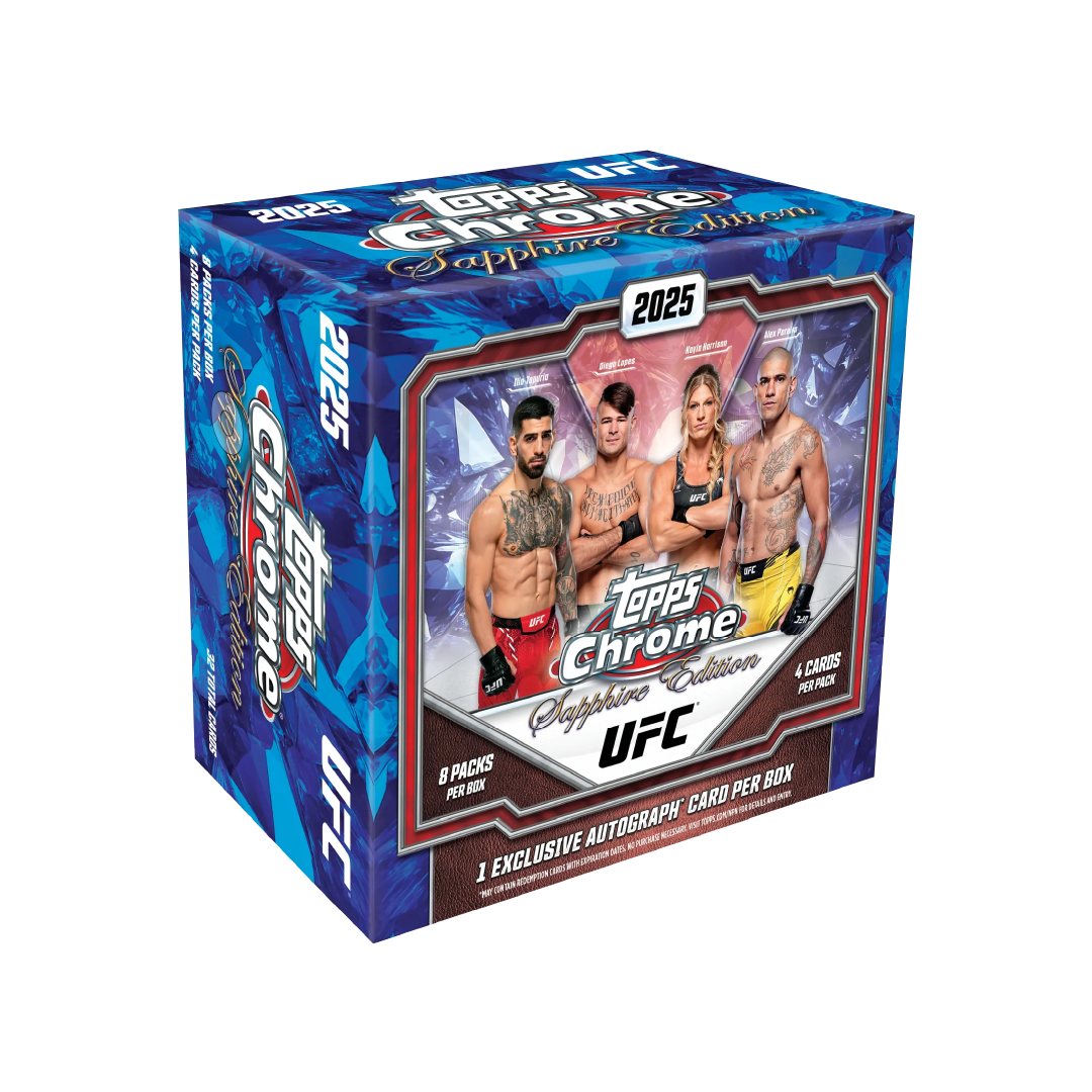 Topps Chrome UFC Sapphire Edition 2025 Hobby Box