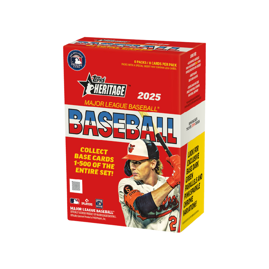 Topps Heritage Baseball 2025 Value Box