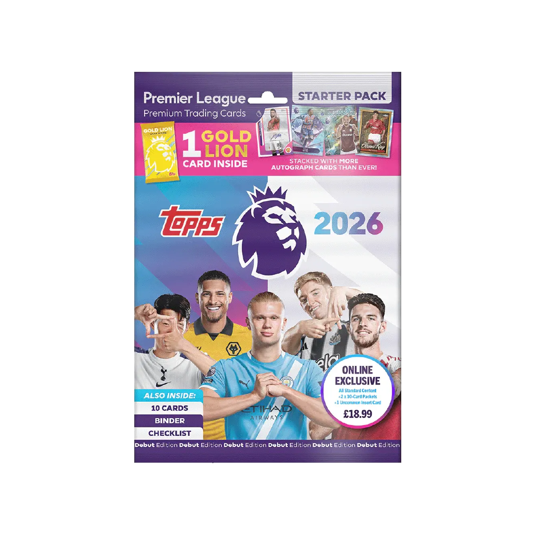 Topps Premier League 2026 - Debut Edition - Standard Starter Pack