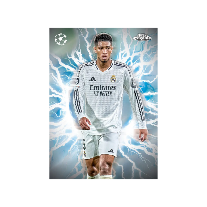 Topps Chrome UEFA Club Competitions UCC 2024-25 Jumbo Box