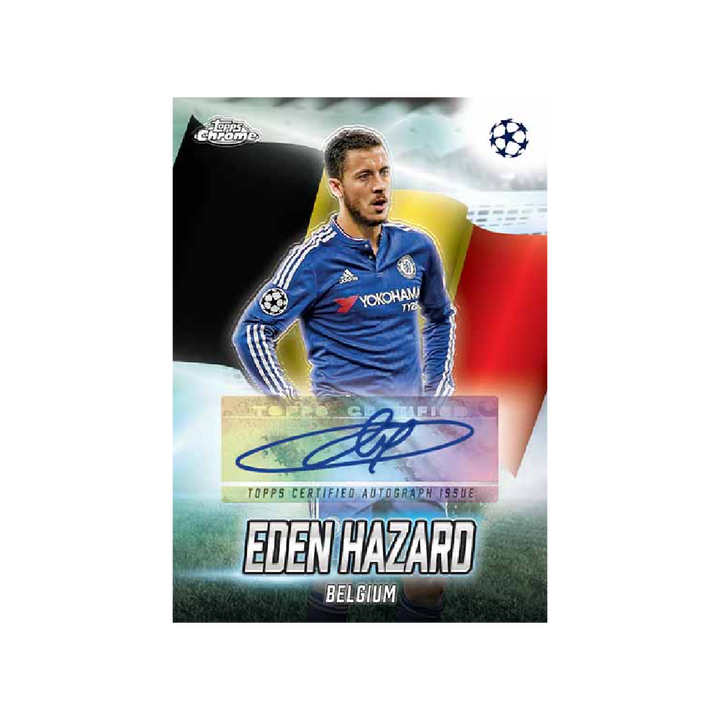 Topps Chrome UEFA Club Competitions UCC 2024-25 Jumbo Box