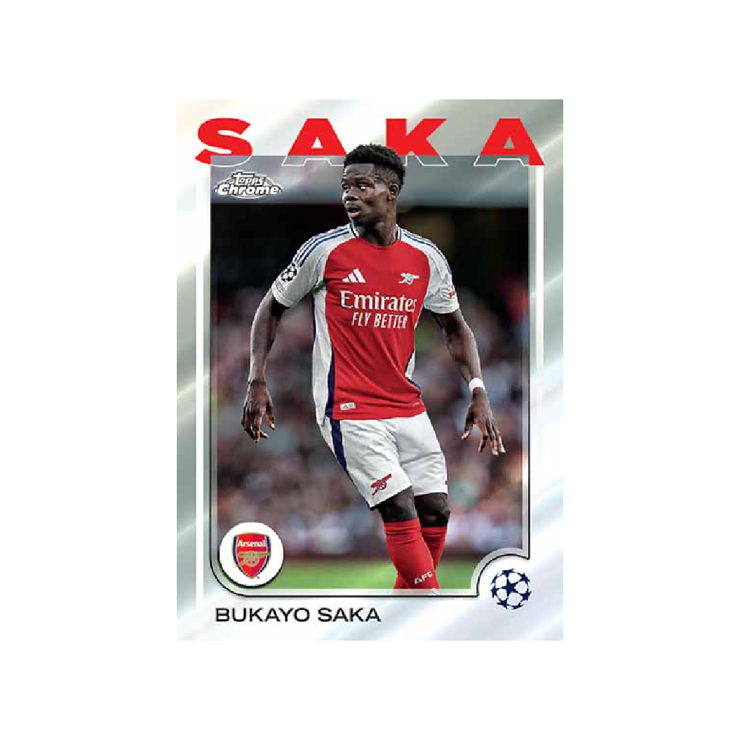 Topps Chrome UEFA Club Competitions UCC 2024-25 Hobby Box