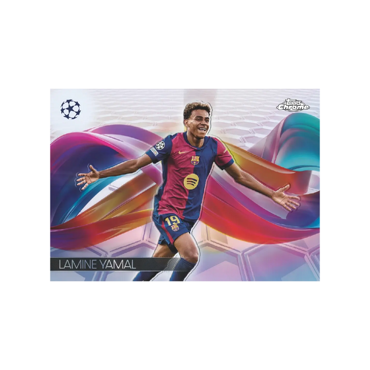 Topps Chrome UEFA Club Competitions UCC 2024-25 Hobby Box