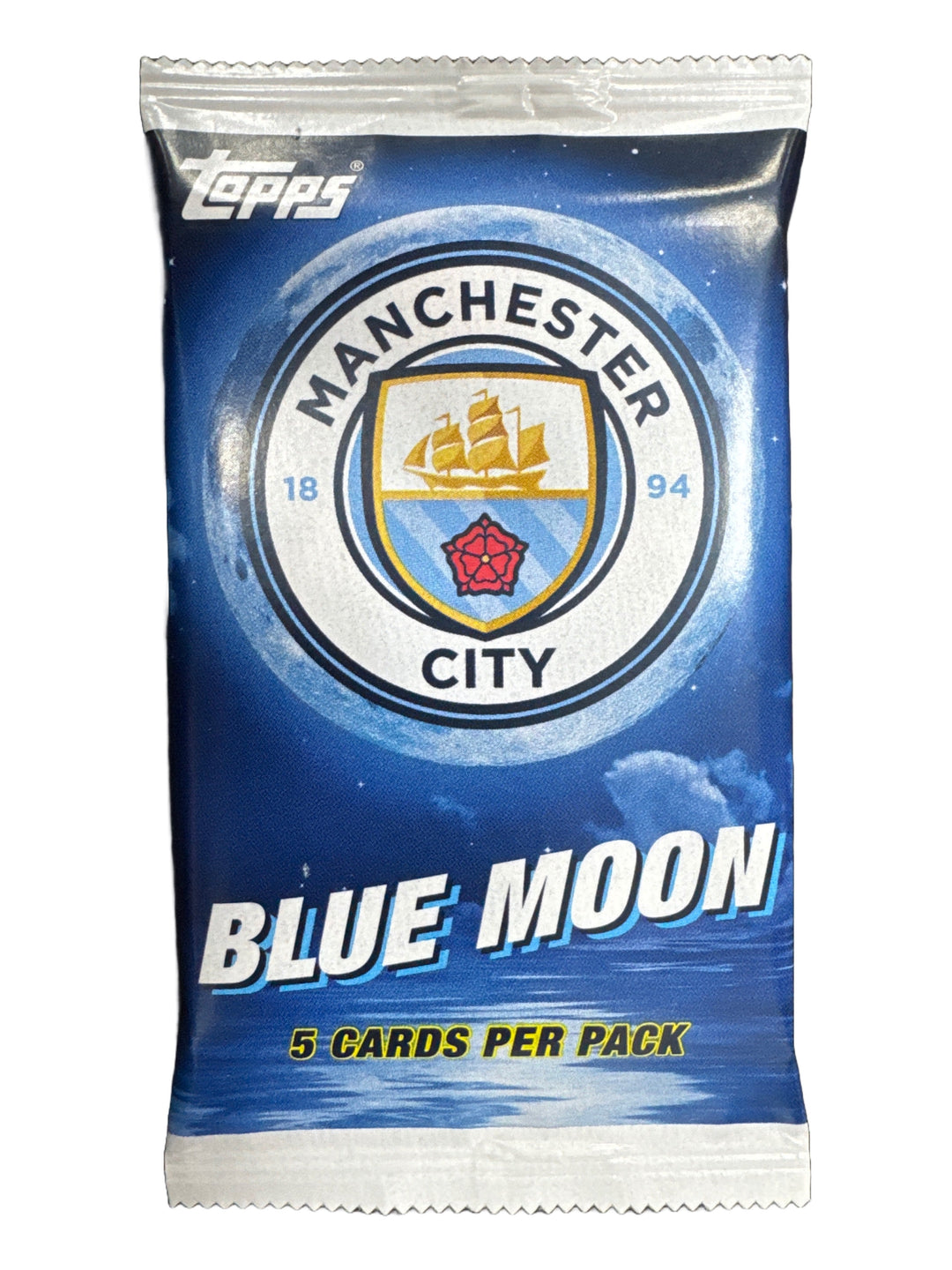 Topps Blue Moon Manchester City 2024/25 Single Pack