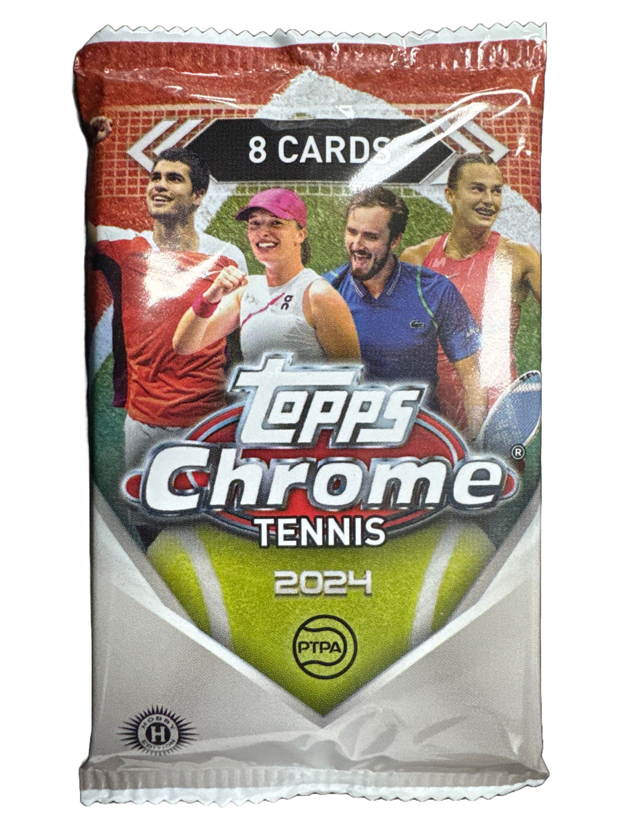 Topps Chrome Tennis 2024 Hobby Single Pack
