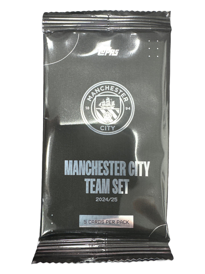 Topps Manchester City Official Team Set 2024/25 Single Pack