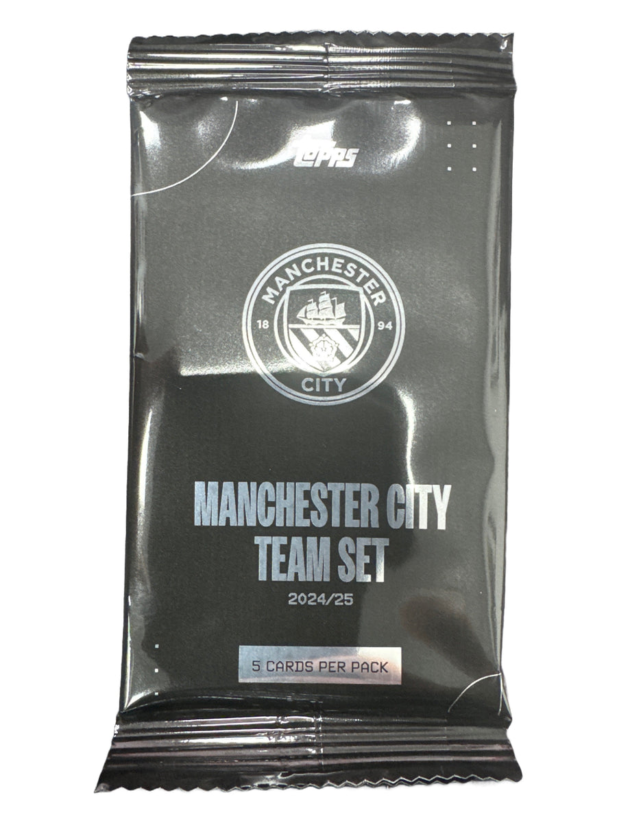 Topps Manchester City Official Team Set 2024/25 Single Pack