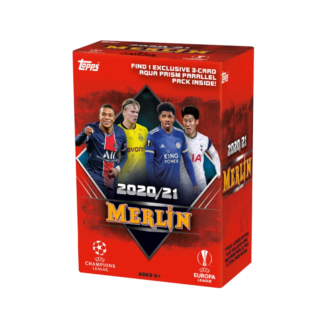 2020-21 Topps Merlin Chrome Soccer Blaster Box