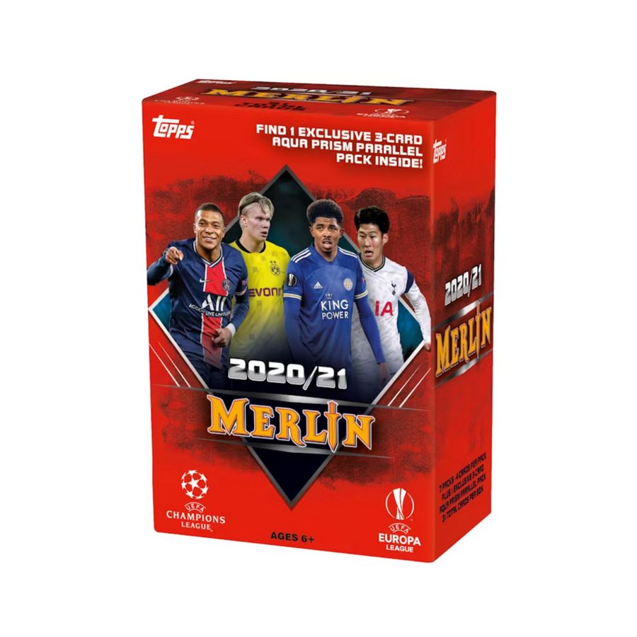 2020-21 Topps Merlin Chrome Soccer Blaster Box