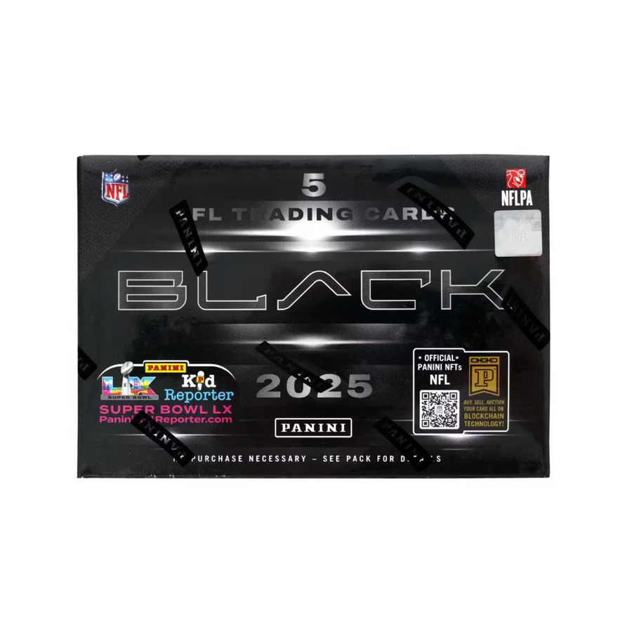 2025 Panini Black Football Hobby Box