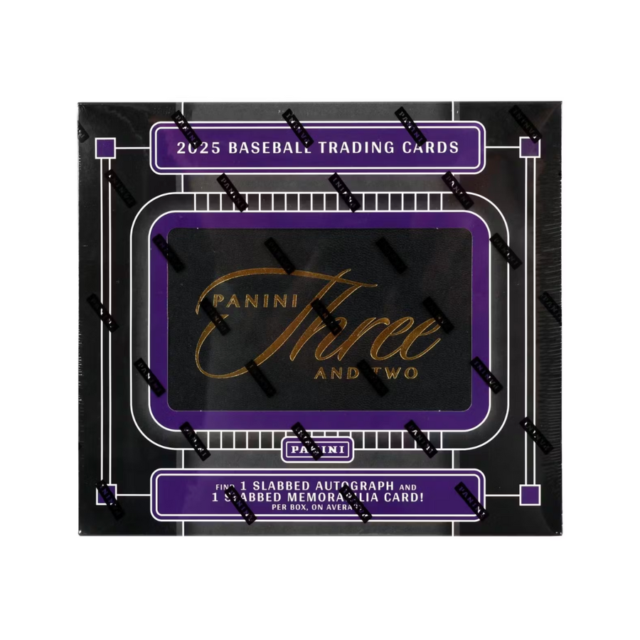 2025 Panini Three & Two Baseball Hobby Box