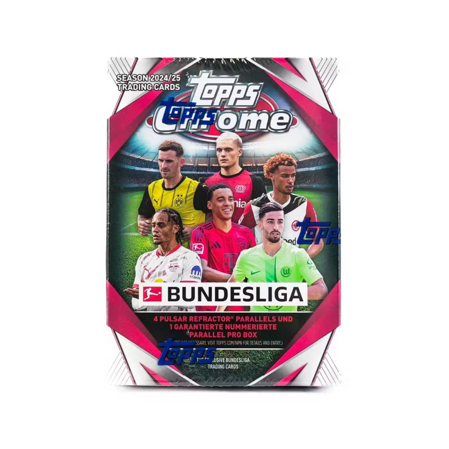 2024-25 Topps Chrome Bundesliga Soccer Blaster Box