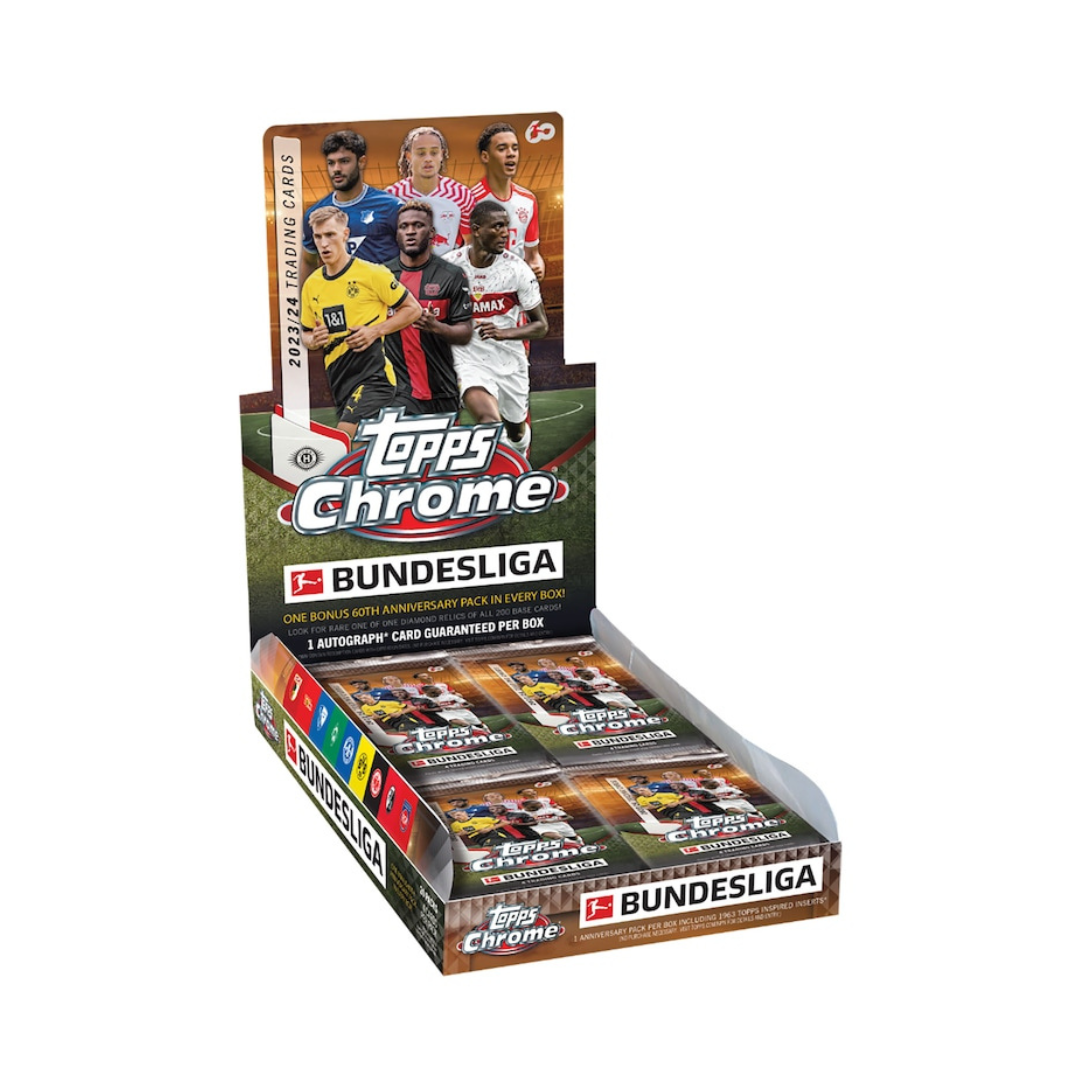 2024-25 Topps Chrome Bundesliga Soccer Hobby Box