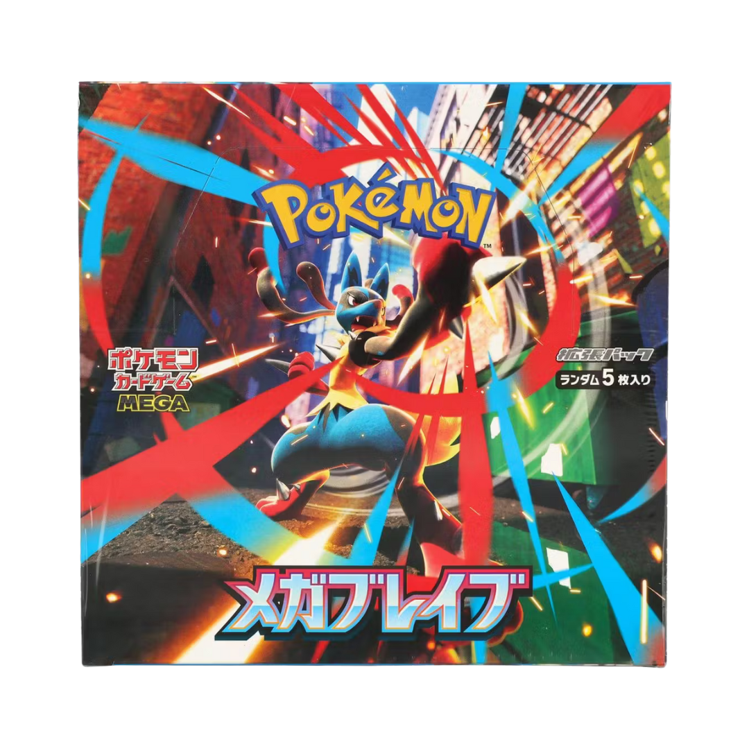 Pokemon Mega Brave Japanese M1L Booster Box