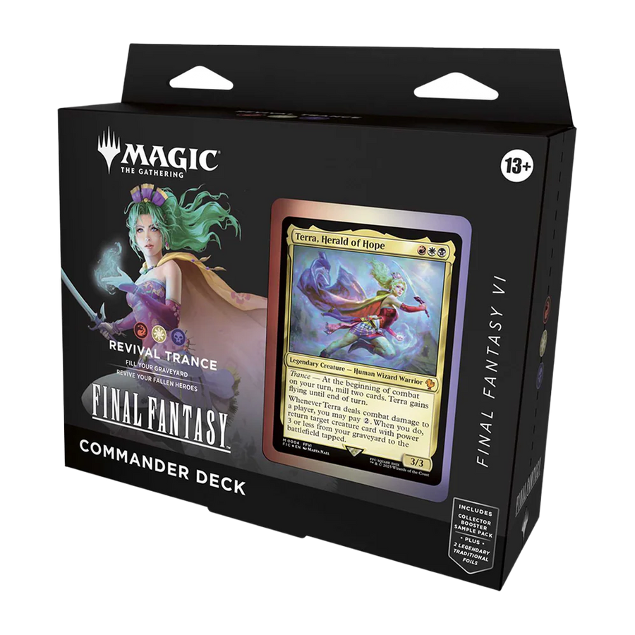 Magic: The Gathering: Final Fantasy Commander Deck - Revival Trance