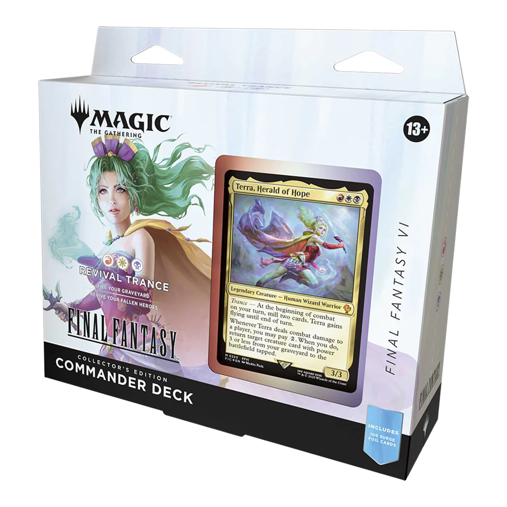 Magic: The Gathering: Final Fantasy Collector Commander Deck - Revival Trance