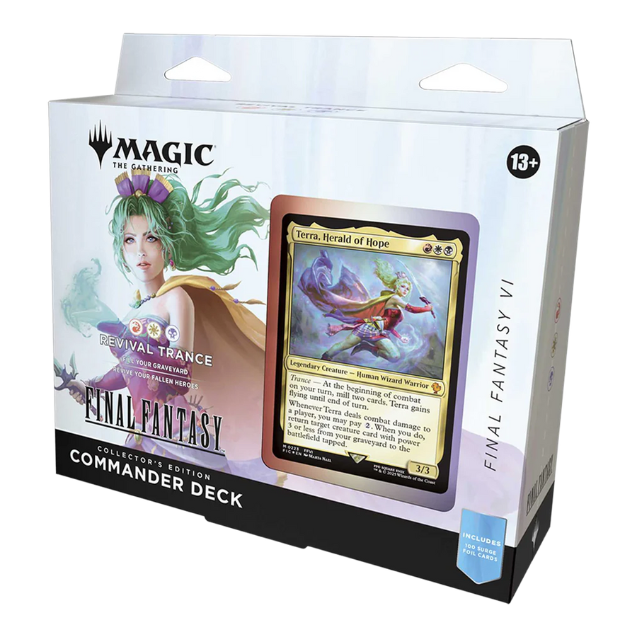 Magic: The Gathering: Final Fantasy Collector Commander Deck - Revival Trance