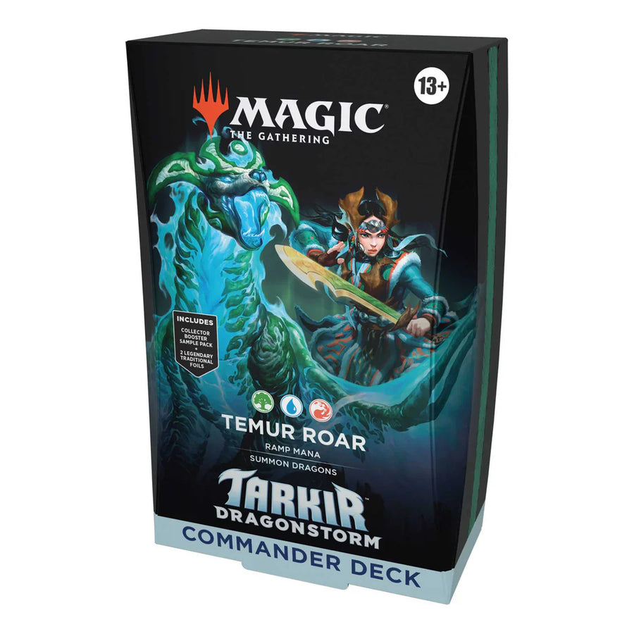 Magic: The Gathering - Tarkir: Dragonstorm Temur Roar Commander Deck