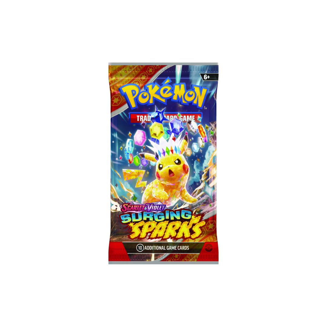 Pokemon TCG: Scarlet & Violet Surging Sparks Half Booster Box (18 Packs) - Only at LinaLabo