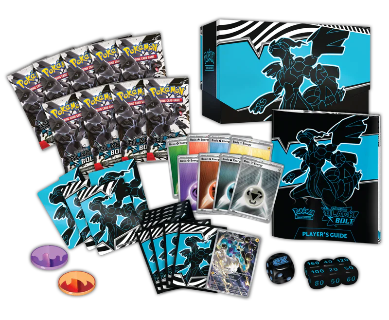 Pokemon Scarlet & Violet Black Bolt Elite Trainer Box - Only at LinaLabo
