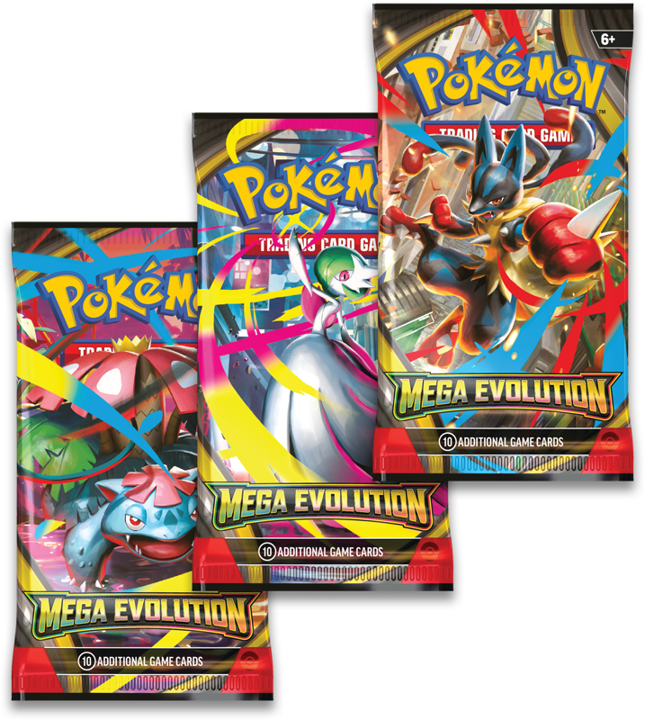 Pokemon TCG - Mega Evolutions 3 Pack Blister Psyduck - Only at LinaLabo
