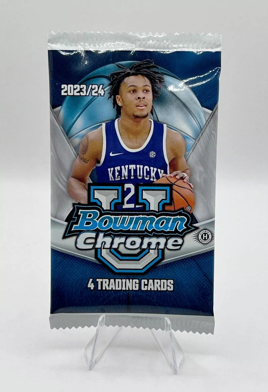 Topps Bowman University Chrome Basketball 2023-24 Single Pack