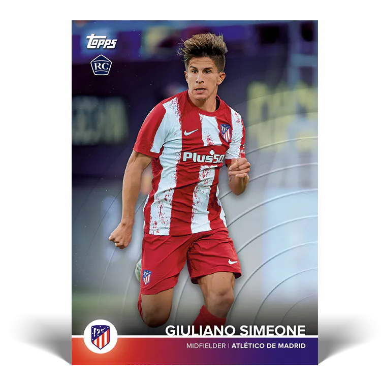 Topps Atlético de Madrid Official 2021-22 Team Set