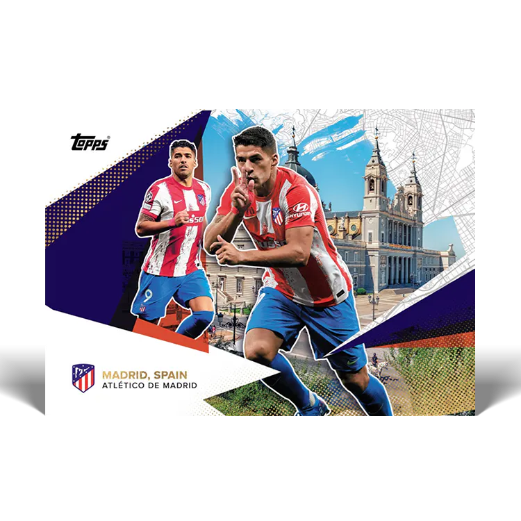 Topps Atlético de Madrid Official 2021-22 Team Set