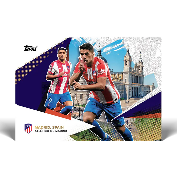 Topps Atlético de Madrid Official 2021-22 Team Set