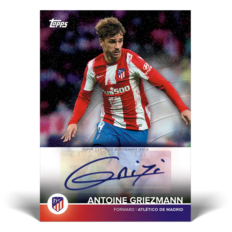 Topps Atlético de Madrid Official 2021-22 Team Set