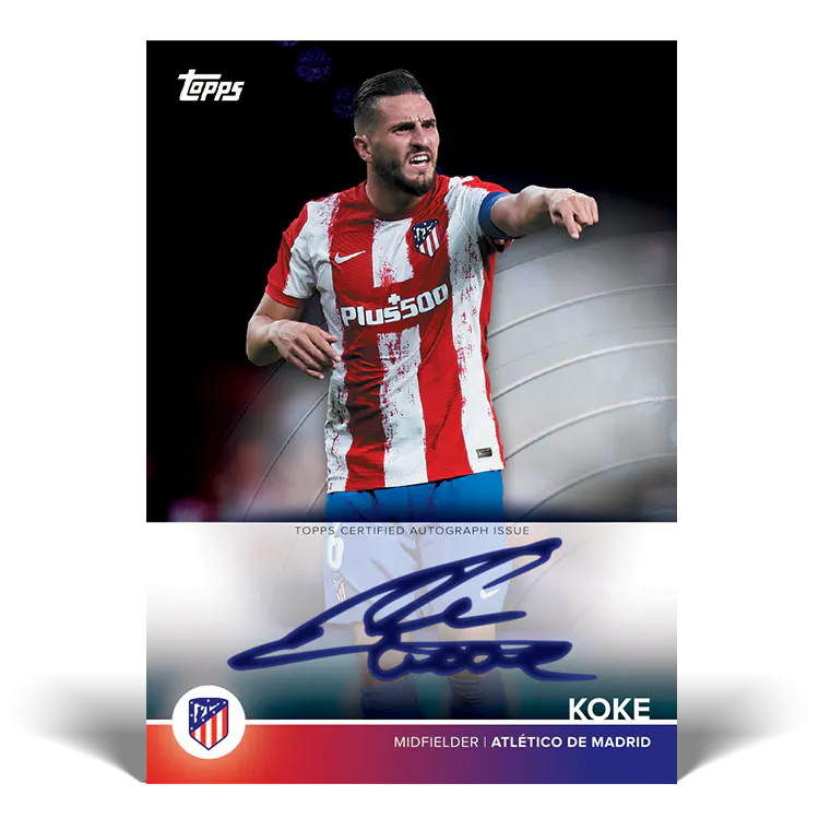Topps Atlético de Madrid Official 2021-22 Team Set