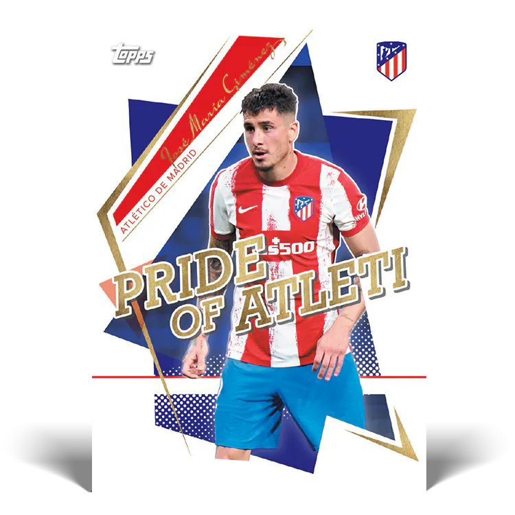 Topps Atlético de Madrid Official 2021-22 Team Set