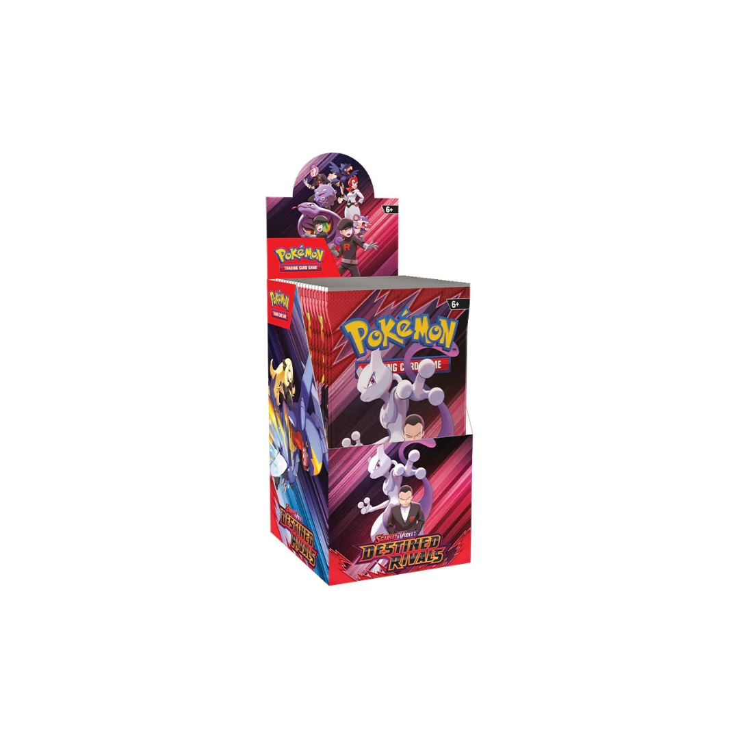 Pokemon - Scarlet & Violet - Destined Rivals - Half Booster Box (18 Packs) - Only at LinaLabo