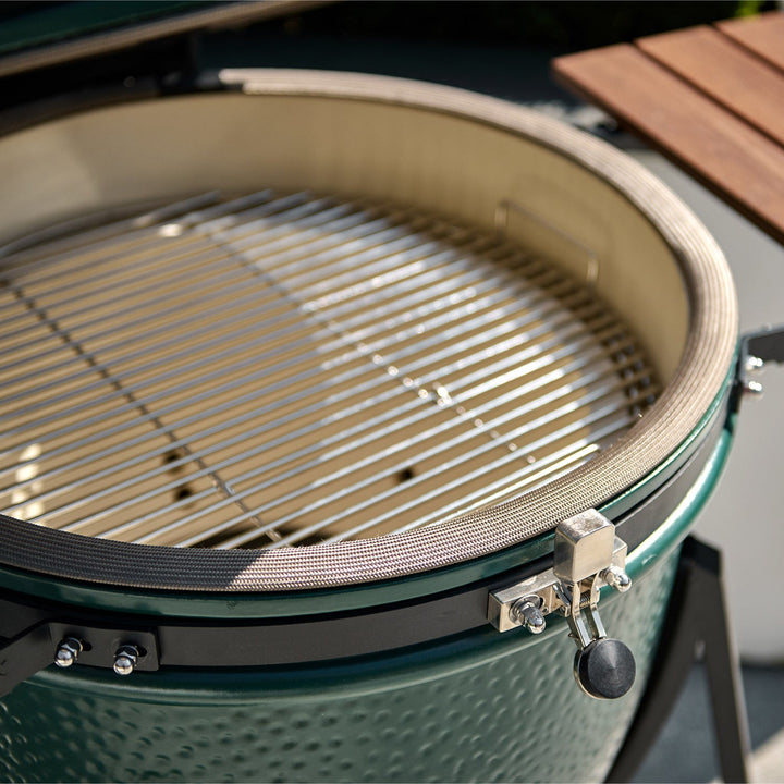 Kamado BBQ 18" Ceramic Grill in Matte Green