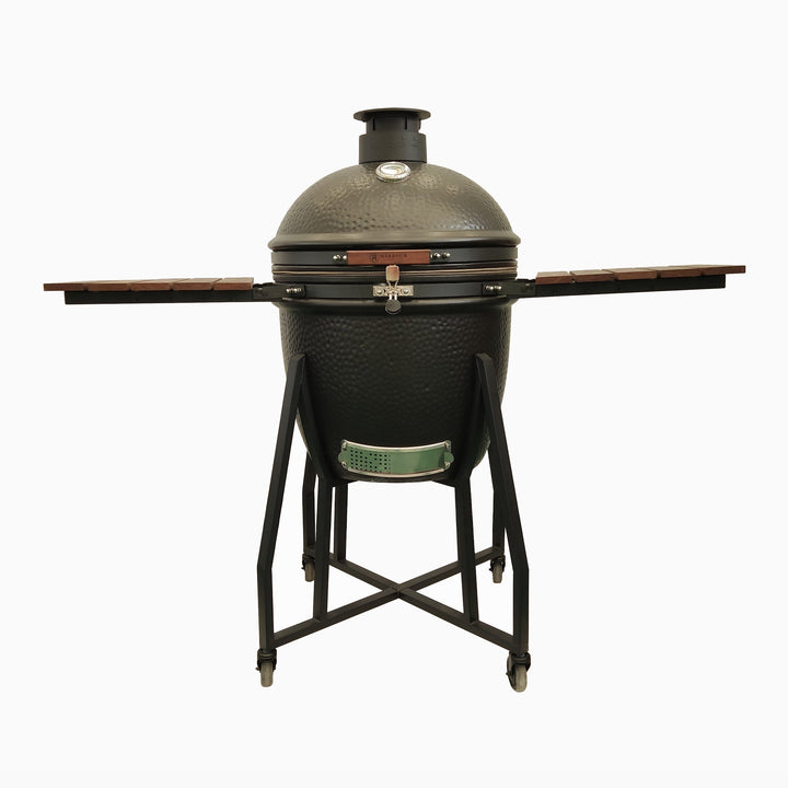 Kamado BBQ 22" Ceramic Grill in Black
